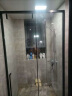 欧凯伦一字型极简淋浴房隔断卫生间玻璃门洗澡间浴屏浴室推拉门干湿分离 枪灰/㎡ 缓冲+钢化玻璃+纳米自洁 晒单实拍图