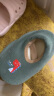 贝瑞加（Babyprints）儿童学步袜2双宝宝软底地板袜室内早教袜套防滑保暖 绿卡其L 实拍图