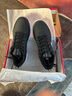 特步男鞋运动鞋男夏季网面鞋休闲鞋轻便舒适透气防滑跑步鞋男 黑白-029(皮面) 41 实拍图