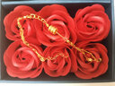 中国黄金（CHINA GOLD） 黄金手链小蛮腰足金999手链转运珠手链女生日七夕礼物送女友老婆 幸运草小蛮腰手链 约4g 实拍图