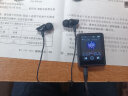锐族 mp3全面屏mp4随身听学生版超薄蓝牙MP5高中生听歌看小说英语学习听歌专用迷你音乐播放器 1.8英寸全屏触摸（外放）黑色 4GB带蓝牙 实拍图