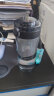 米家Tritan水杯 600ml大容量 小米（MI）塑料杯 小米杯子 健身多功能弹盖杯 摇摇杯 Tritan材质水杯 深灰色 实拍图