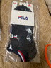 FILA 斐乐官方男袜低腰袜子冬时尚休闲简约运动袜舒适短袜子 传奇蓝-NV XS 实拍图
