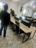 悦美妙办公桌办公室职员电脑桌财务工位双人位桌椅组合简易书桌子工作台 【六人位】米兰橡木色120CM 实拍图