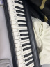 特伦斯电子琴88键折叠琴成人儿童初学电钢键盘X88A教学 典雅黑+原装琴包+Z型琴架 晒单实拍图