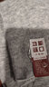 老人松口袜子中老年人加大宽松不勒脚棉袜男女肿脚胖夏薄秋冬厚款 6双浅灰 均码 松口定做款.薄款男【37-44码】 实拍图
