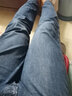 真维斯（Jeanswest）牛仔裤男2026春季棉弹时尚男裤直筒裤男牛仔长裤子男深蓝32 实拍图