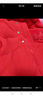 巴拉巴拉童装儿童羽绒服男童外套女童宝宝年冬装大绒被亲子装时尚长款加厚 新年红A版-白鸭绒-清洁度1000 150 实拍图