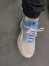 七郎迪男鞋夏季透气网面运动休闲跑步气垫减震初中学生增高老爹潮鞋子男 天蓝【升级款】PK22 40 实拍图