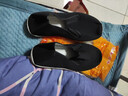 红青百年老北京布鞋男冬季加绒加厚棉鞋中老年爸爸鞋一脚蹬防滑软底工作鞋 橡胶黑底【建议买大一码】 45 实拍图