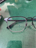 蔡司（ZEISS） 王一博同款近视眼镜男款商务镜架眼镜多框型百搭可配防蓝光镜片 柯达1.60防蓝光片套餐(50-500度) 实拍图