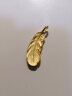周生生 黄金(足金)爱情密语羽毛吊坠不含黄金项链 86820P 计价 5.1克（含工费200元） 实拍图