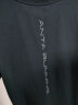 安踏（ANTA）【吸湿速干】短袖 女24夏季新款t恤打底纯色运动跑步训练宽松显瘦 【吸湿速干-反光印花】基础黑-7 S/160 实拍图