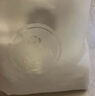 洁丽雅（Grace）五星级酒店纯棉高档抗菌防螨白色浴巾男女全棉强吸水加大加厚 实拍图