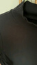 蕉内（Bananain）热皮5系女士保暖衣氨基酸防寒裸感内搭肌底衣打底 【小高领】黑色 2XL 实拍图