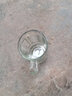 瑞飘 钢化玻璃杯茶杯带把手家用杯子耐高温个人水杯泡茶杯 400ml清韵杯 实拍图
