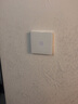 希崖米家智能开关小米开关APP控制小爱同学蓝牙mesh2.0单零火通用开关 二开｜单火通用版｜白色PC亲肤材质｜联动需配网关 实拍图