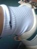 李宁袜子篮球袜（6双装黑白灰）男女跑步运动袜短袜毛巾底棉袜男袜 实拍图