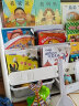 曼龙 儿童书架绘本架宝宝玩具收纳架子幼儿园塑料储物柜子整理架 晒单实拍图