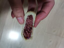 味滋源玫瑰鲜花饼特产玫瑰花馅饼传统糕点心早餐食品下午茶小吃 玫瑰味500g（约12枚） 实拍图