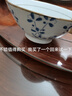 和风四季 釉下彩陶瓷5英寸饭碗斗笠碗喇叭碗日式餐具手绘喇叭碗家用米饭碗 5英寸喇叭碗(2号色)单个 实拍图
