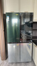 LG617L十字对开门嵌入式超薄电冰箱 进口透视窗 大容量变频智能家用风冷无霜电脑控温 实拍图