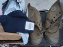 尤萨高帮劳保鞋男新款防滑耐磨解放鞋工地帆布胶鞋登山透气2024马丁鞋 卡其色（加厚马丁靴底） 40 实拍图