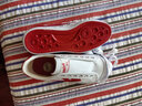 回力帆布鞋校鞋篮球鞋板鞋男鞋学生鞋小白鞋时尚百搭休闲运动鞋女复古 老款白红【偏大/买小一码】 36 实拍图