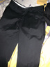 POWO西裤男修身灰色西服裤子商务直筒正装男士上班夏季韩版免烫西装裤 黑色（春夏款-平纹） 29 码（适合105-115斤） 实拍图