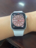 Apple Watch Series 8 智能手表GPS款41毫米银色铝金属表壳白色运动型表带 健康电话手表 MP6K3CH/A 晒单实拍图