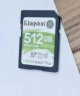 金士顿（Kingston）512GB SD存储卡 U3 V30 相机内存卡 sd卡大卡 支持4K 高速连拍 读速100MB/s 写速85MB/s 实拍图