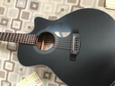 KEPMA卡普马ES36/EDC/EAC卡马吉他民谣入门卡玛36寸旅行儿童木吉它乐器 40英寸（升级款EAC酷黑色）原声 实拍图
