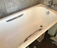 科勒（KOHLER） 浴缸索尚嵌入式铸铁浴缸小户型家用成人浴缸防滑保暖舒适泡澡 1.5米浴缸+16159挂墙花洒 实拍图