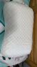 JaCe泰国进口天然乳胶枕头心形蝶形枕美容女士款 95%天然乳胶含量 晒单实拍图