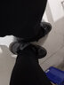 自由探戈2025秋冬牛仔裤女九分高腰韩版显瘦保暖小脚长裤加绒加厚 黑色(黑绒九分) 28(100-110斤) 实拍图