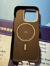 PITAKA适用苹果iPhone16ProMax手机壳相机按键全包Pro日落凯夫拉MagSafe磁吸非碳纤维超薄沙漠金保护套 月升(普通版） iPhone16Pro手机壳 实拍图