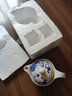 杰艺陶瓷茶壶大号单壶功夫茶具青花瓷品茗杯山水青花泡茶壶大容量茶壶 双层茶壶-(国色天香) 实拍图