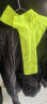 POLE－RACING摩托车电动车分体式雨衣雨裤套装男女单人加厚防水骑行雨披POLE 黑绿 XXL 实拍图
