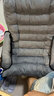 臻赛祺懒人椅宿舍椅子折叠现代简约电脑办公靠背椅休闲躺椅家用沙发椅 灰色单椅+抱枕（三挡调节） 实拍图
