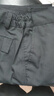 盾郎（donow） 保安服套装男特种长袖多袋耐磨迷彩服春秋训练服执勤服劳保工作服汽修特训服 黑色 175(XL) 实拍图