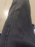余帅 牛仔裤男宽松春秋新款男士潮牌九分休闲裤子男学生韩版束脚裤 (2件装)浅蓝色+黑色  L(建议体重110-130斤) 实拍图