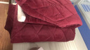 HELLOLUOBO冬季儿童睡衣加厚加绒男童女童珊瑚绒小孩保暖男孩宝宝家居服套装 酒红色戴帽【三层夹棉加厚】 150码（140-150cm） 实拍图