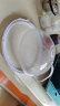 欧乐多（Olodo）德国微波炉加热盖家用微波炉盖子防溅微波炉罩耐高温食品级热菜罩 白色大号导流款（耐高温200度） 实拍图
