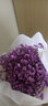爱满（AIMAN） 鲜花真花天然满天星花束真花客厅家居装饰店面摆设小清新风花束 紫色满天星 含报纸+丝带 实拍图