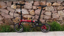大行（DAHON）K3折叠自行车小轮自行车14英寸3速成人学生通勤车载单车KAA433 黑红色 实拍图