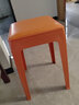 全友家居凳子家用餐凳客厅餐厅备用凳软包座面可叠放高脚凳DX115080KD 实拍图