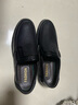 戈耐（GENAI）休闲皮鞋男士真皮商务男鞋子男防滑透气老人正装老年人父亲爸爸鞋 黑色【镂空】真皮凉鞋男夏季透气 42码 260mm 实拍图