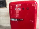 SMEG斯麦格 意大利原装进口 复古冰箱迷你家用小冰箱 节能电冰箱 美妆化妆品FAB5 魅惑红 实拍图