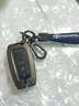 绅创适用丰田钥匙套凯美瑞卡罗拉亚洲龙狮雷凌威兰达锋兰达扣rav4包壳 F款【铂金灰】+【复古黑皮绳】 实拍图