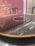 富得莱饭菜保温板加热菜板暖菜板圆形家用智能多功能带火锅电磁炉自动恒温餐桌旋转盘神器 触控黑105cm电动旋转电磁炉火锅 实拍图